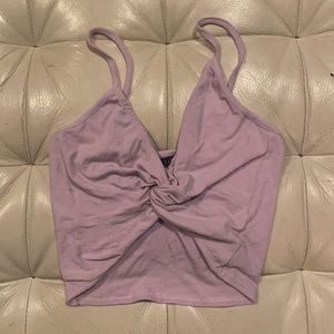 Zaful Cinched Crop Tank